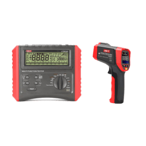 multifunction rcd tester & professional infrared thermometer combo