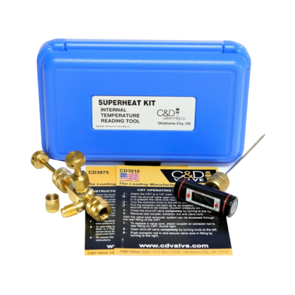 superheat kit w cd3930 bv crt and cd3975 thermometer australia